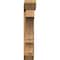 Ekena Millwork Balboa Slat Rough Sawn Bracket w/ Offset Brace, Western Red Cedar, 8"W x 38"D x 44"H BKT0806X38X44BOA06RWR - alternate 3